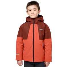 Rückansicht von Jack Wolfskin ACTAMIC 2L INS JACKET K Funktionsjacke Kinder coral orange