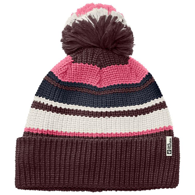 Jack Wolfskin Jack Wolfskin POMPOM BEANIE KIDS Stirnband Kinder - boysenberry - 0 | SportScheck