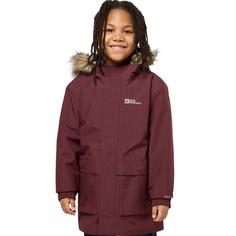 Rückansicht von Jack Wolfskin COSY BEAR 3IN1 PARKA G Parka Kinder boysenberry/ wild blossom