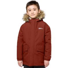 Rückansicht von Jack Wolfskin COSY BEAR JACKET K Funktionsjacke Kinder intense rust