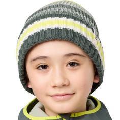 Rückansicht von Jack Wolfskin NIGHT HIKER BEANIE K Stirnband Kinder slate green