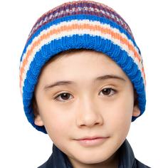 Rückansicht von Jack Wolfskin NIGHT HIKER BEANIE K Stirnband Kinder crisp cobalt