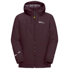 Jack Wolfskin SNOWCURL 3IN1 JACKET K Funktionsjacke Kinder boysenberry