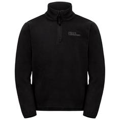 Jack Wolfskin TAUNUS HALFZIP K Fleecepullover Kinder granite black