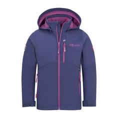 Trollkids Balestrand Softshelljacke Kinder Violettblau/Malve Rosa