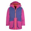 Trollkids Kongsberg Winterjacke M&auml;dchen - Dunkellila/Helle Beere/Strahlendes Rot
