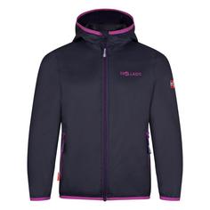 Trollkids Trolltunga Regenjacke Kinder Marine/Malve Rosa