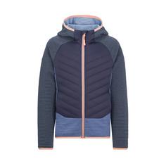 Trollkids Sirdal Fleecejacke Kinder Marine/Lotusblau/Dahlienrosa