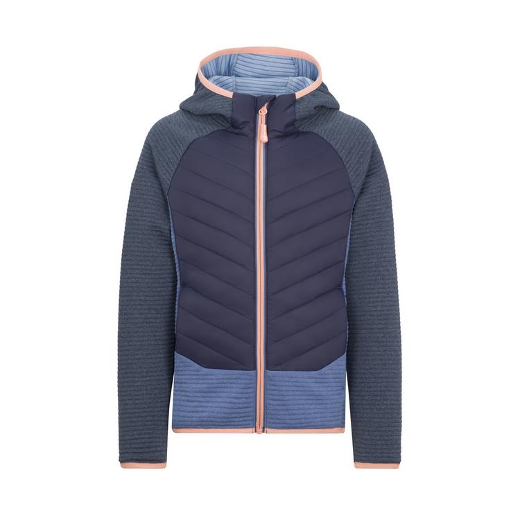 Trollkids Trollkids Sirdal Fleecejacke M&auml;dchen - Marine/Lotusblau/Dahlienrosa - 0 | SportScheck