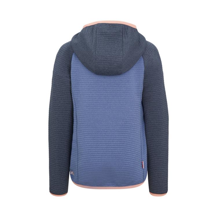 Trollkids Trollkids Sirdal Fleecejacke M&auml;dchen - Marine/Lotusblau/Dahlienrosa - 0 | SportScheck