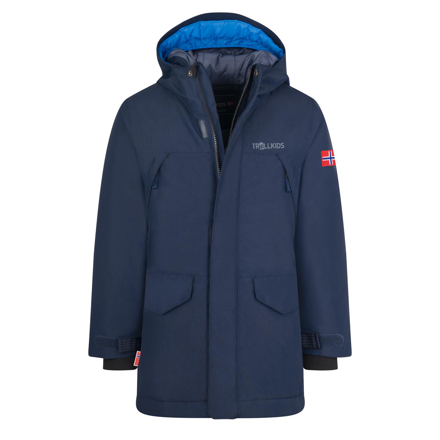 Trollkids Harstad Winterjacke Kinder - Marine