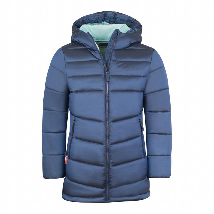 Trollkids Trollkids Trondheim Winterjacke M&auml;dchen - Lotusblau/Marine/Kalte Minze - 0 | SportScheck