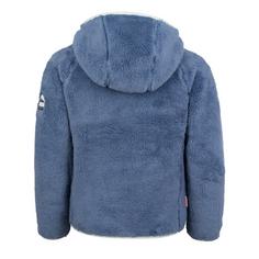 Rückansicht von Trollkids Borgund Fleecejacke Kinder Lotusblau/Marine