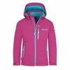 Trollkids Balestrand Softshelljacke M&auml;dchen - Helle Beere/Madeirablau/Lagunenblau