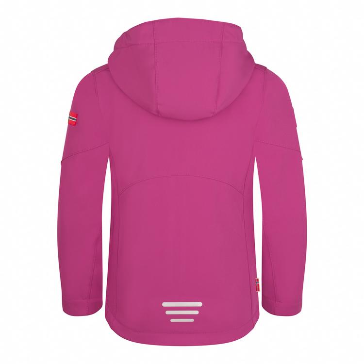 Trollkids Trollkids Balestrand Softshelljacke M&auml;dchen - Helle Beere/Madeirablau/Lagunenblau - 0 | SportScheck
