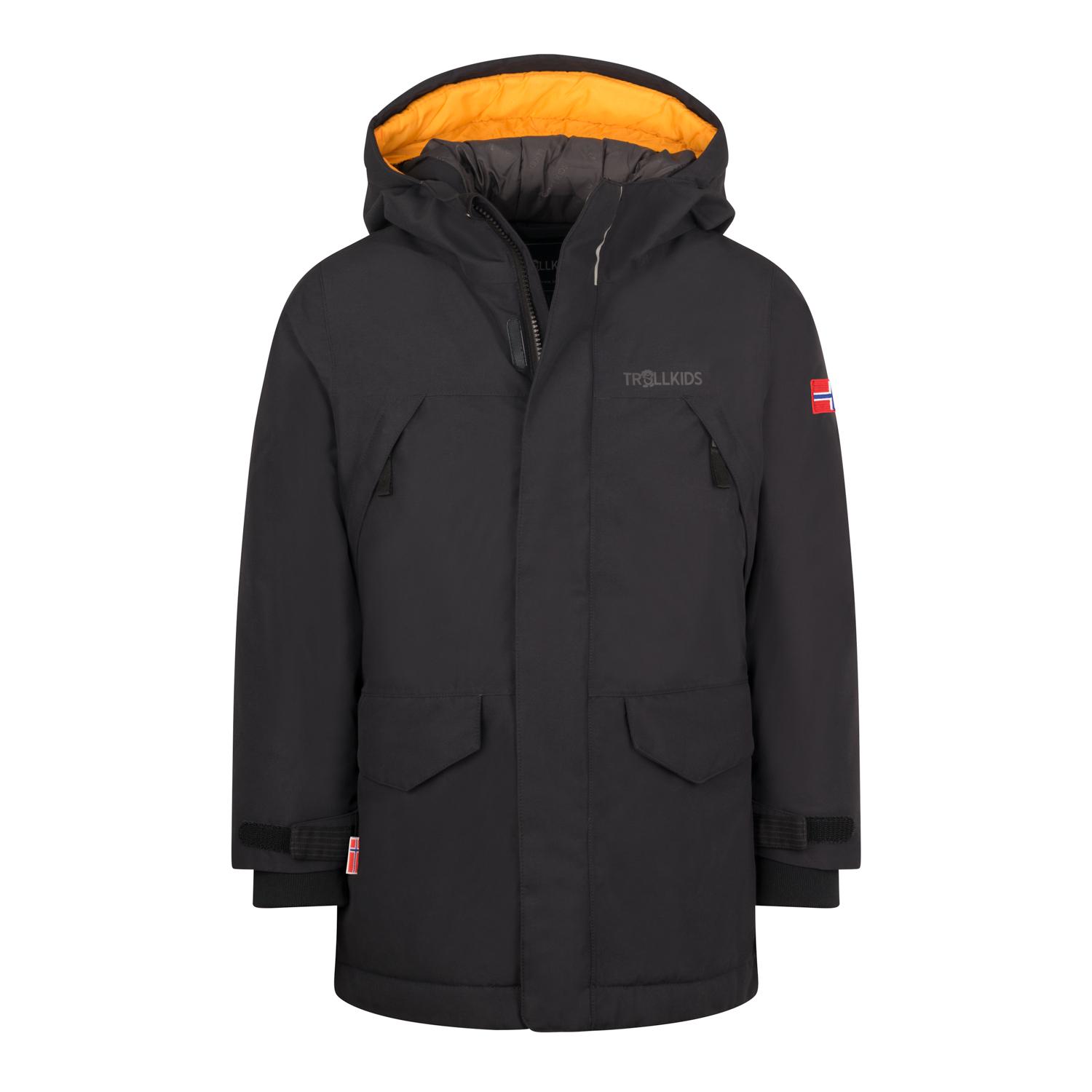 Trollkids Harstad Winterjacke Kinder - Schwarz