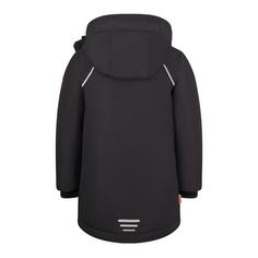 Rückansicht von Trollkids Harstad Winterjacke Kinder Schwarz