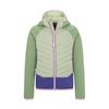 Trollkids Sirdal Fleecejacke M&auml;dchen - Pistaziengr&uuml;n/Violettblau/Wildrose
