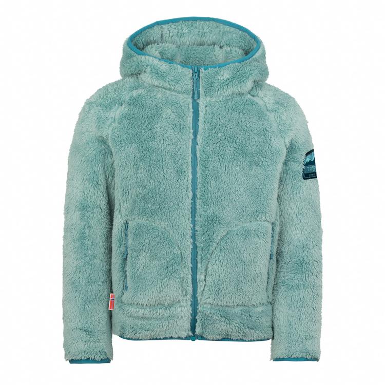 Trollkids Trollkids Borgund Fleecejacke M&auml;dchen - Gletschergr&uuml;n/Teal-Blau - 0 | SportScheck
