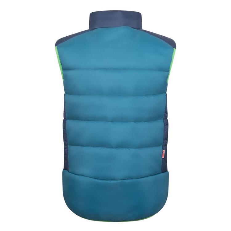 Trollkids Trollkids Hardanger Outdoorweste Kinder - Mystik Blau/Dunkel Marine/Frischgr&uuml;n - 0 | SportScheck