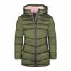 Trollkids Trondheim Winterjacke M&auml;dchen - Dunkle Olive/Marine/D&auml;mmerung Rosa