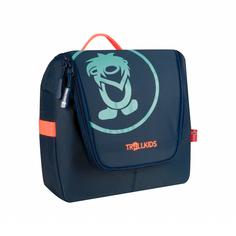 Trollkids Wash bag Bauchtasche Kinder Marine/Glühendes Orange/Dunkeltürkis