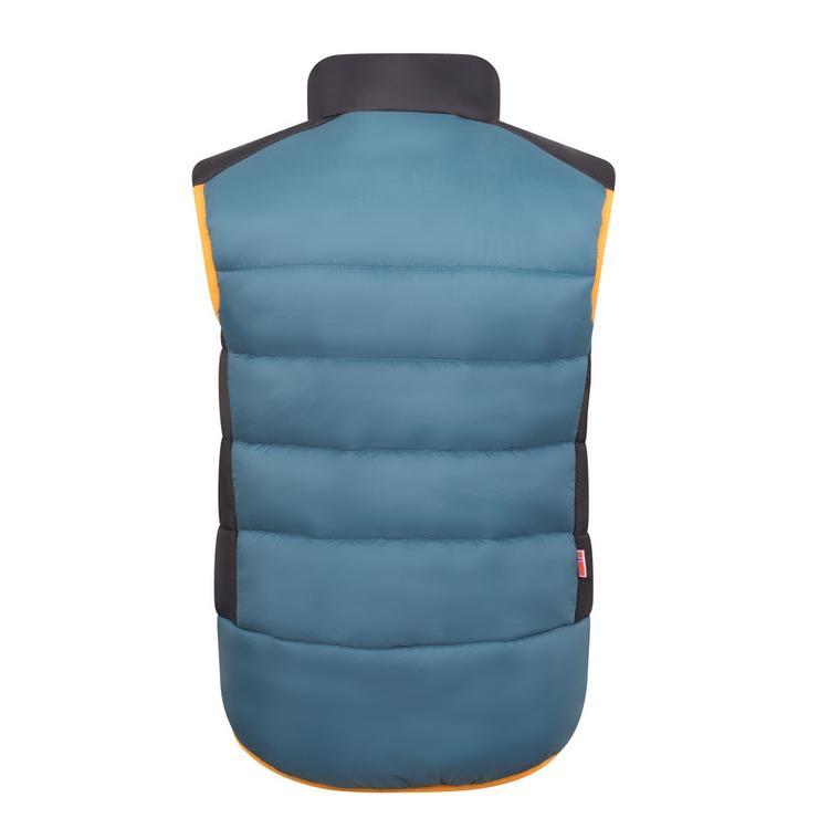 Trollkids Trollkids Hardanger Outdoorweste Kinder - Schwarz/Stahlblau/Mango - 0 | SportScheck