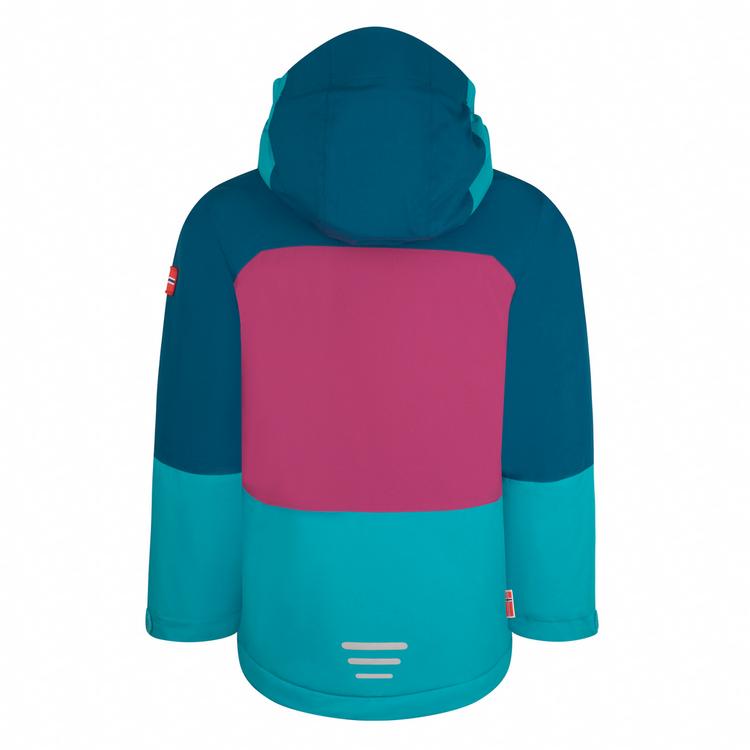 Trollkids Trollkids Hardanger Winterjacke Kinder - Helle Beere/Madeirablau/Dunkelt&uuml;rkis - 0 | SportScheck