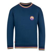 Trollkids Senja Sweatshirt M&auml;dchen - Madeirablau