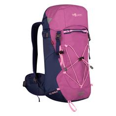 Trollkids Fjell Trekkingrucksack Kinder Malve rosa/Violettblau/Wildrose