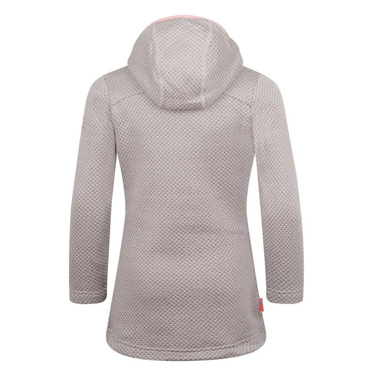 Trollkids Trollkids Jondalen Fleecejacke M&auml;dchen - Hellgrau/Antikrosa - 0 | SportScheck