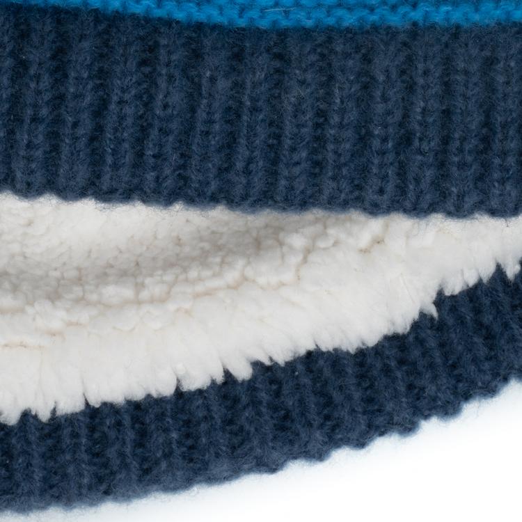 Trollkids Trollkids Gryllefjord Bommelm&uuml;tze Kinder - Mystik Blau/Mango - 0 | SportScheck