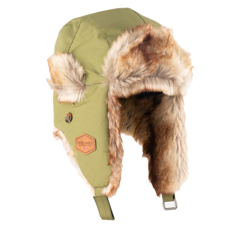 Trollkids Trollkids Isfjord Bommelm&uuml;tze Kinder - Dunkle Olive - 0 | SportScheck