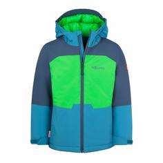 Trollkids Hardanger Winterjacke Kinder Frischgrün/Mystik Blau/Dunkel Marine