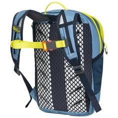 Rückansicht von Jack Wolfskin KIDS MOAB JAM Fahrradrucksack Kinder elemental blue