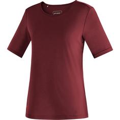 Maier Sports Horda lng T-Shirt Damen Firered