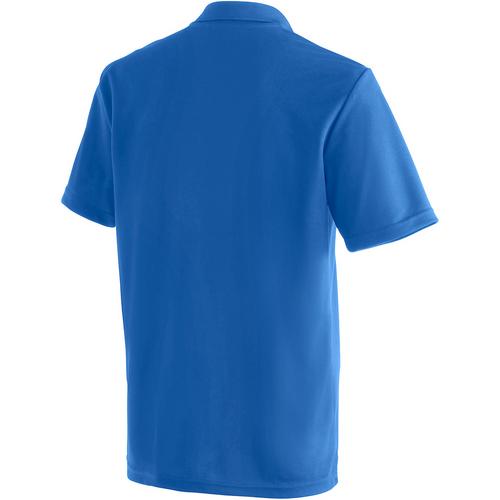 Rückansicht von Maier Sports Ulrich Poloshirt Herren Blau3050