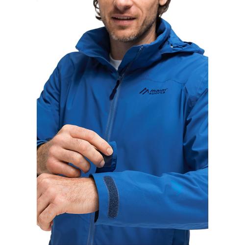 Rückansicht von Maier Sports Metor rec Softshelljacke Herren Blau3050