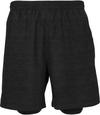 Endurance VANCLAUSE Shorts Herren - 1001BM Black Melange
