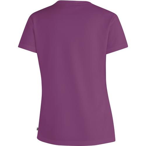 Rückansicht von Maier Sports Tilia Pique T-Shirt Damen Tannengrün2163