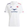 adidas Frankreich Rugby Ausw&auml;rtstrikot Funktionsshirt Herren - White