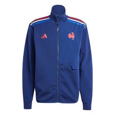 adidas Frankreich Rugby Anthem Jacke Trainingsanzug Herren Dark Blue