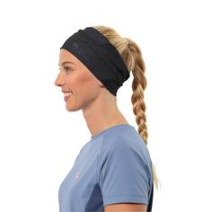 Rückansicht von Jack Wolfskin BREEZ HEADBAND Stirnband black