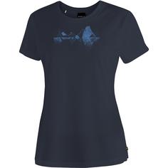 Maier Sports Tilia Pique T-Shirt Damen Marine3272