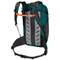 Rückansicht von Jack Wolfskin MOAB JAM SHAPE 25 Wanderrucksack sea green