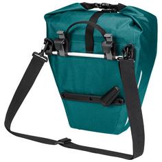 Rückansicht von Jack Wolfskin GRAVEX 15 Reiserucksack sea green