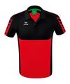 Erima Six Wings Poloshirt Poloshirt Herren - rotschwarz