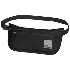 Jack Wolfskin DOCUMENT BELT DE LUXE Umhängetasche black