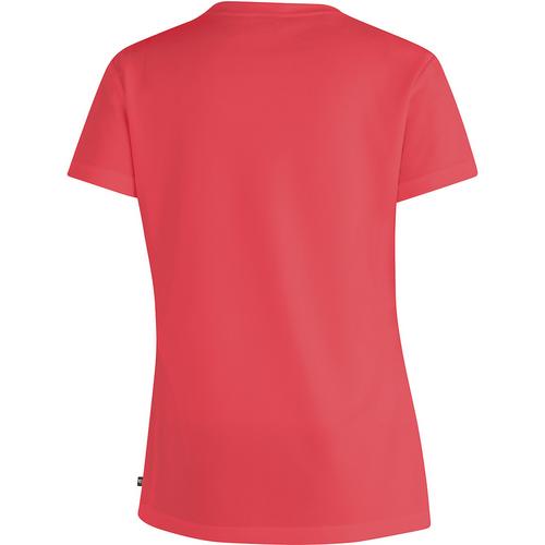 Rückansicht von Maier Sports Tilia Pique T-Shirt Damen Rot4512