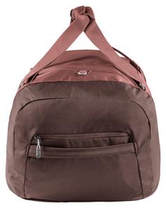 Rückansicht von Deuter Duffel 70 Reisetasche caspia raisin